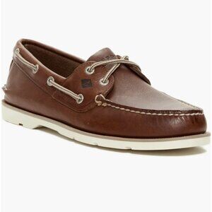 SPERRY 'LEEWARD"  Boat Shoe Men's 9.5 Gently Preowned $100